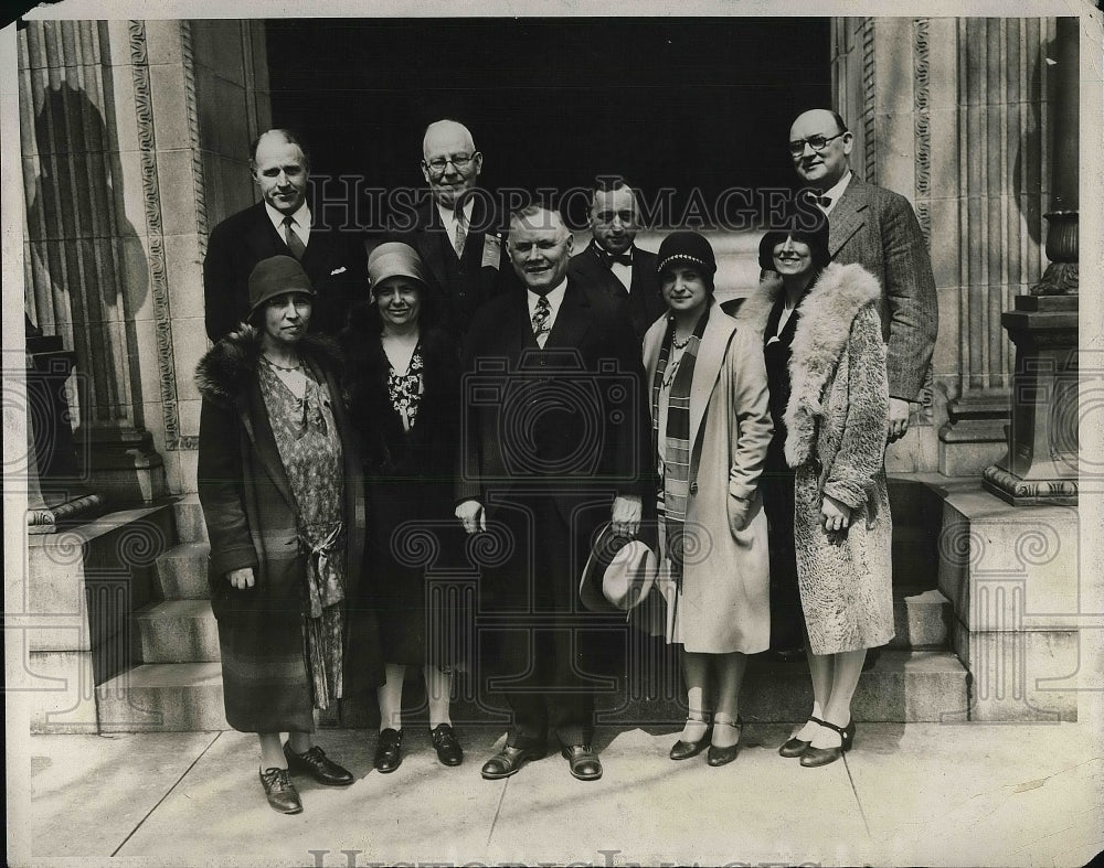 1929 Delegates National Convention Workers Education Bureau Mcnally - Historic Images