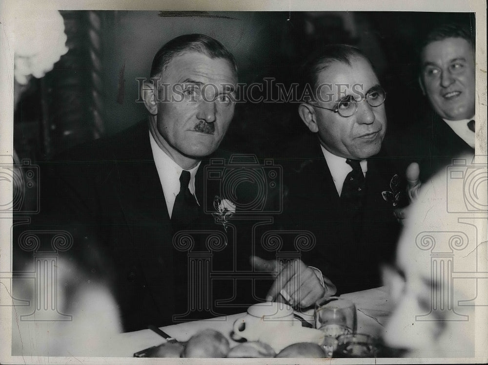 1937 Press Photo John M. Lewandowski, Jacob Szuba - Historic Images