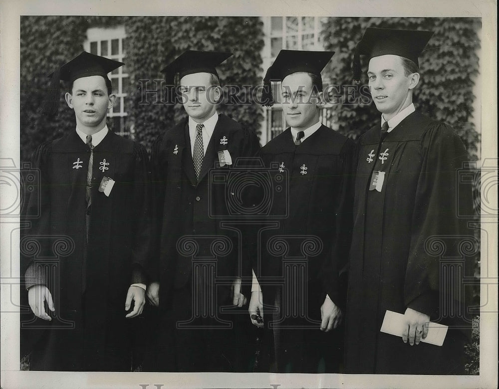 1939 Press Photo Lewis, Grant, R.W. Anderson Harvard Class Day - nea87160-Historic Images