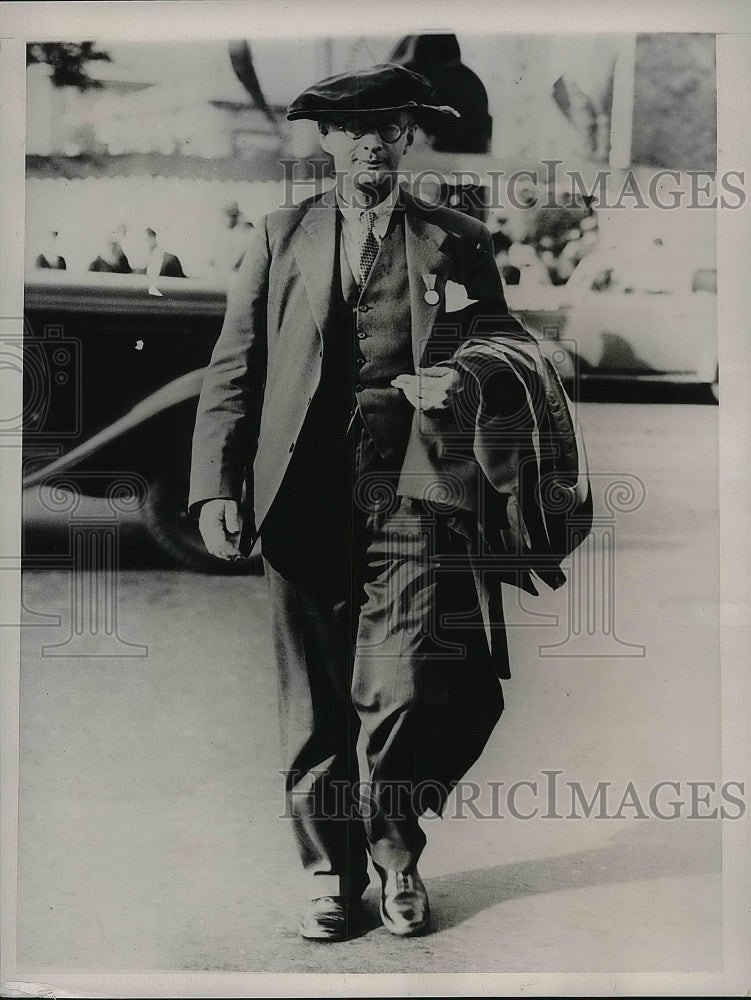 1936 Press Photo Prof. Bronislaw Malinkowski of the University of London - Historic Images