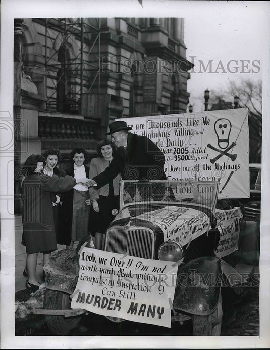 1947 Thomas Desmond, Teresa Salm, Anita Vasques and Rosemary Geiger` - Historic Images