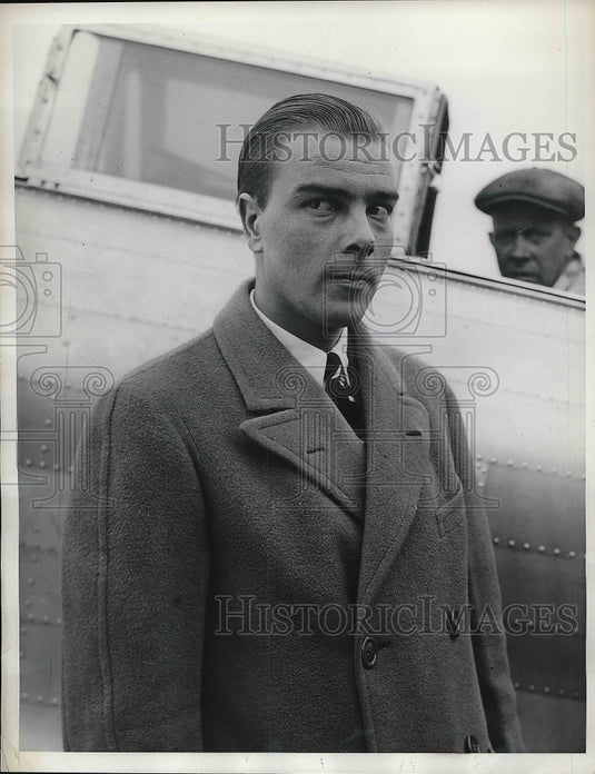 1935 Press Photo William Klenke in Caldwell New Jersey - nea87406 - Historic Images