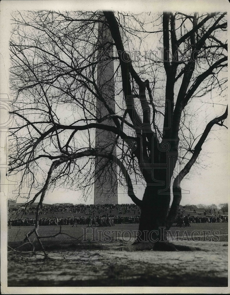 1928 Washington Monument War Department Capital  - Historic Images