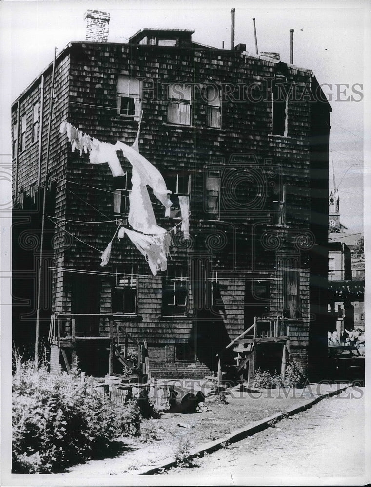 1965 America the Beautiful Boston Slum  - Historic Images