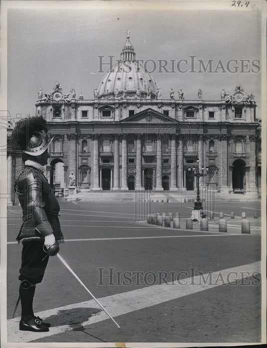 1960 Vatican City Swoed of Glinting  - Historic Images