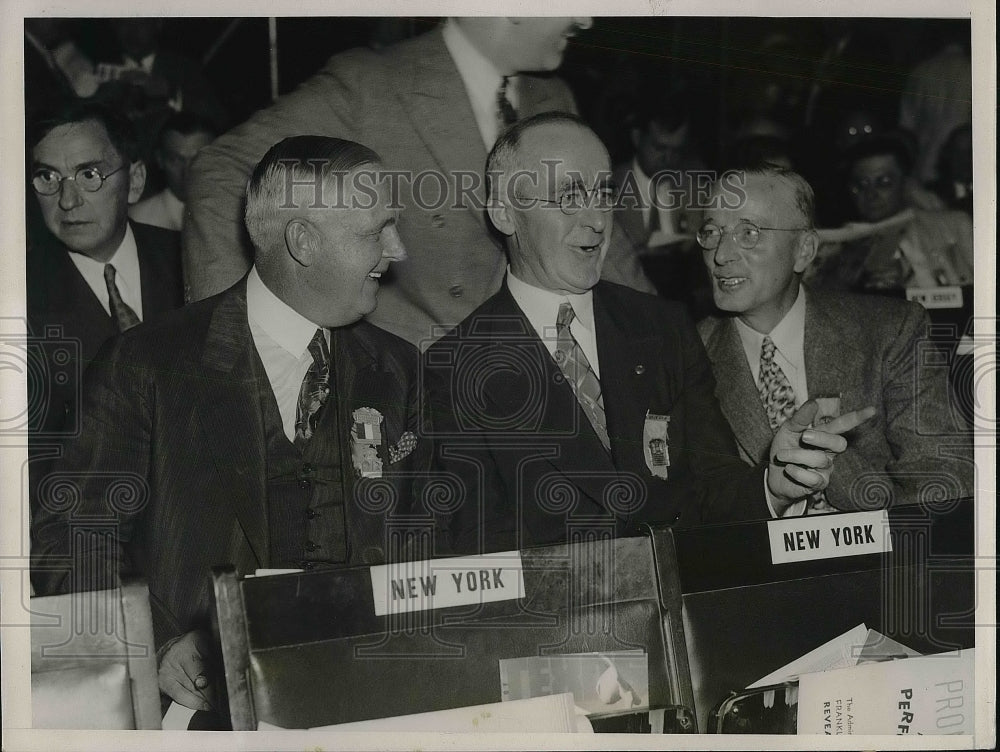1936 Christian R. Lindback,Oscar B. Radrow,Goe W. Griffith - Historic Images