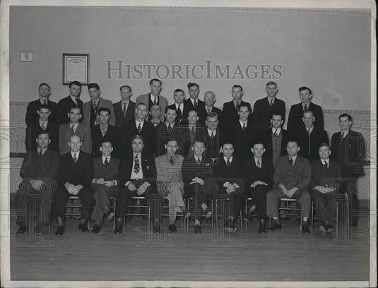 1937 Federal Jury Hears Statements In Trial Of 42 Men  - Historic Images