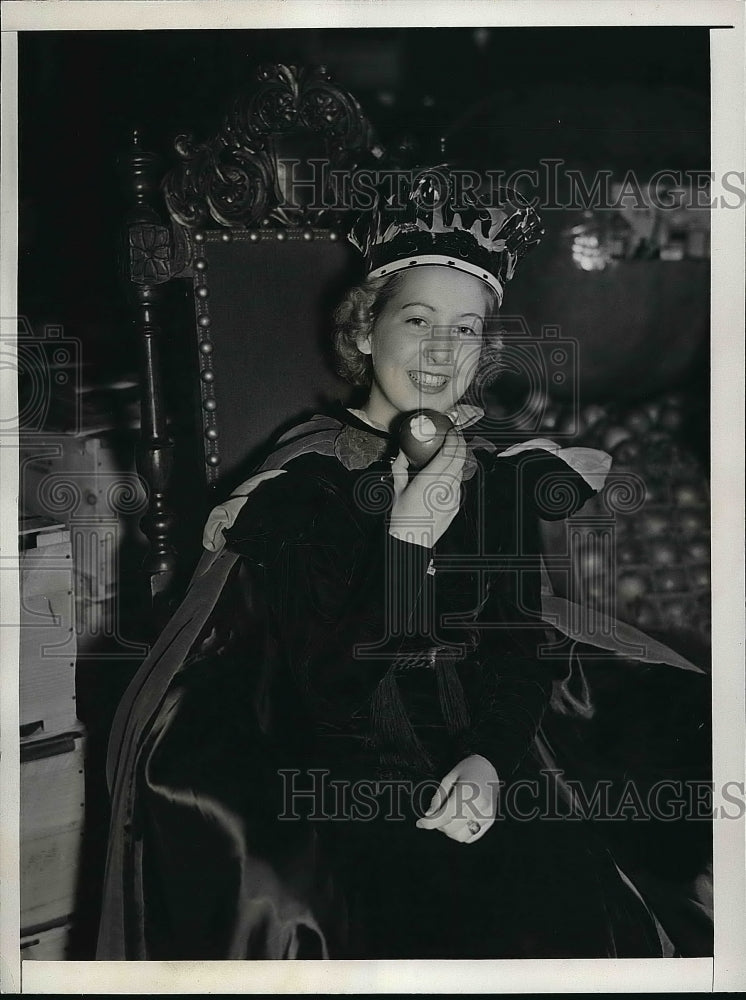 1937 Miss Portia Prescott New England Apple Queen  - Historic Images