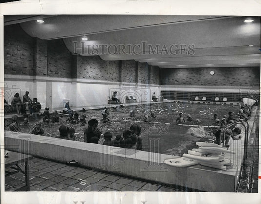 1969 People at the Shibuya Ward Childrens play center  - Historic Images