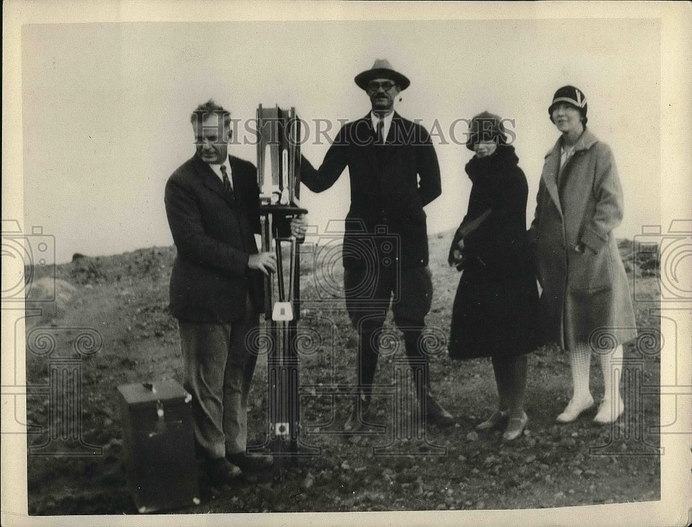 1930 R.M. Wilson,Walter Ecklund,Mrs. Ecklund & Mrs. George Godfrey - Historic Images