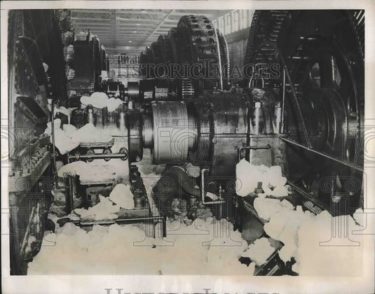 1938 Ice Blocks In Hydro - Historic Images