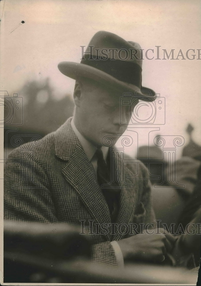 1919 Prince of Wales in a reflective mood.  - Historic Images