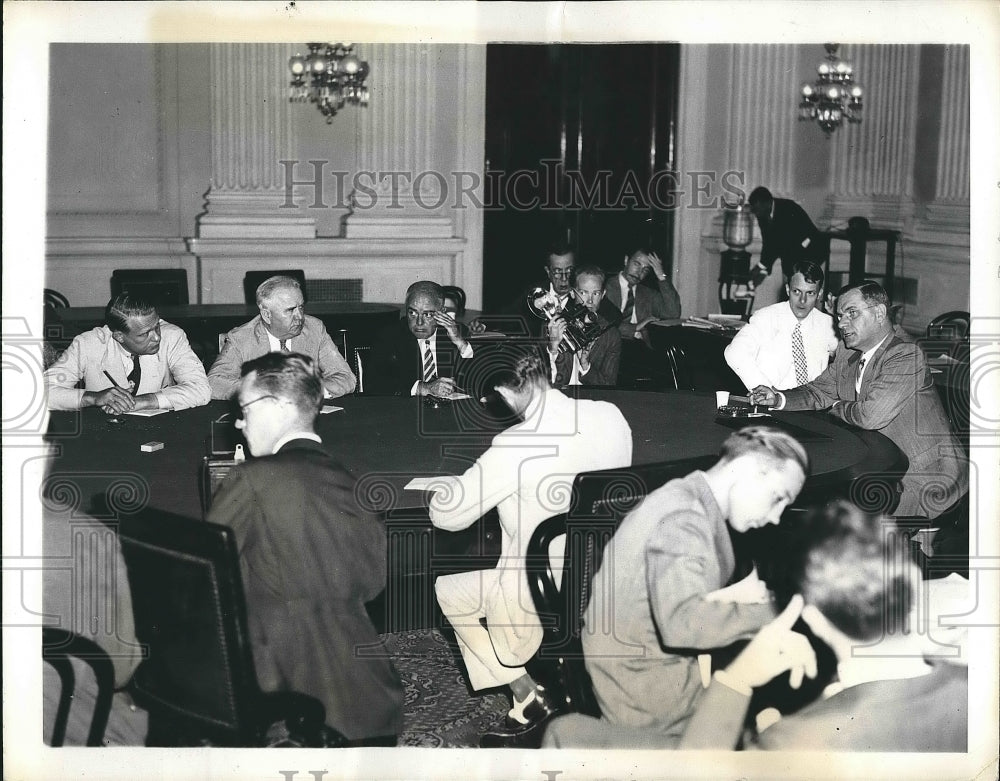 1939 Bund leader Fritz Kuhn, Reps. Dies,Mason,Thomas  - Historic Images