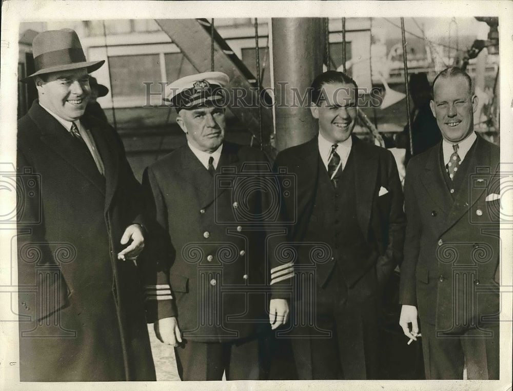 1929 H.G Eardly Wilmot, Capt. J.R. Spring - Historic Images