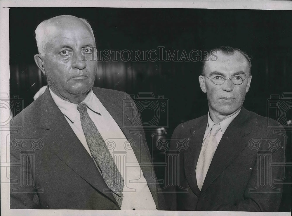 1935 Jacob Krejcik James Keough Prison in murder  - Historic Images