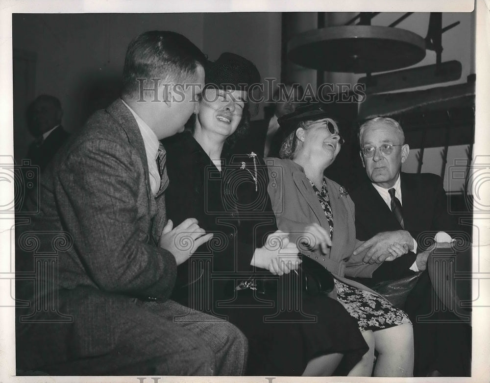 1948 W. Meade, Mrs. Krueger, Mr. Krueger, Family of Deceased Child - Historic Images