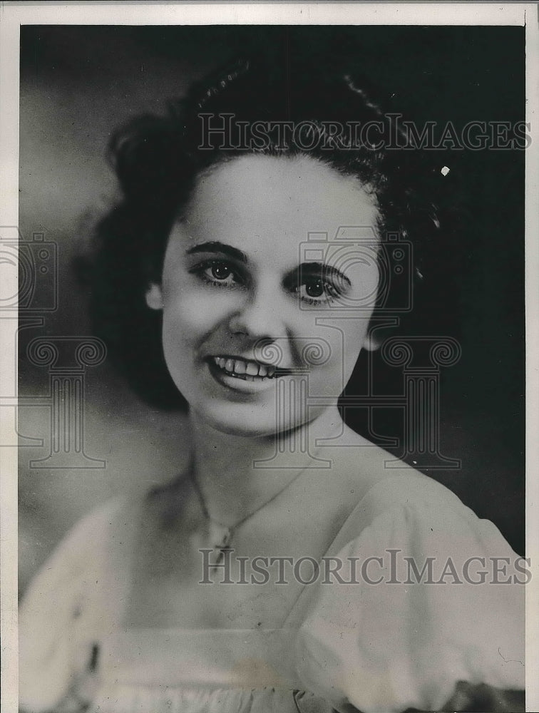 1938 &quot;National Tomato Queen&quot; Peggy Walsh of Ind.  - Historic Images