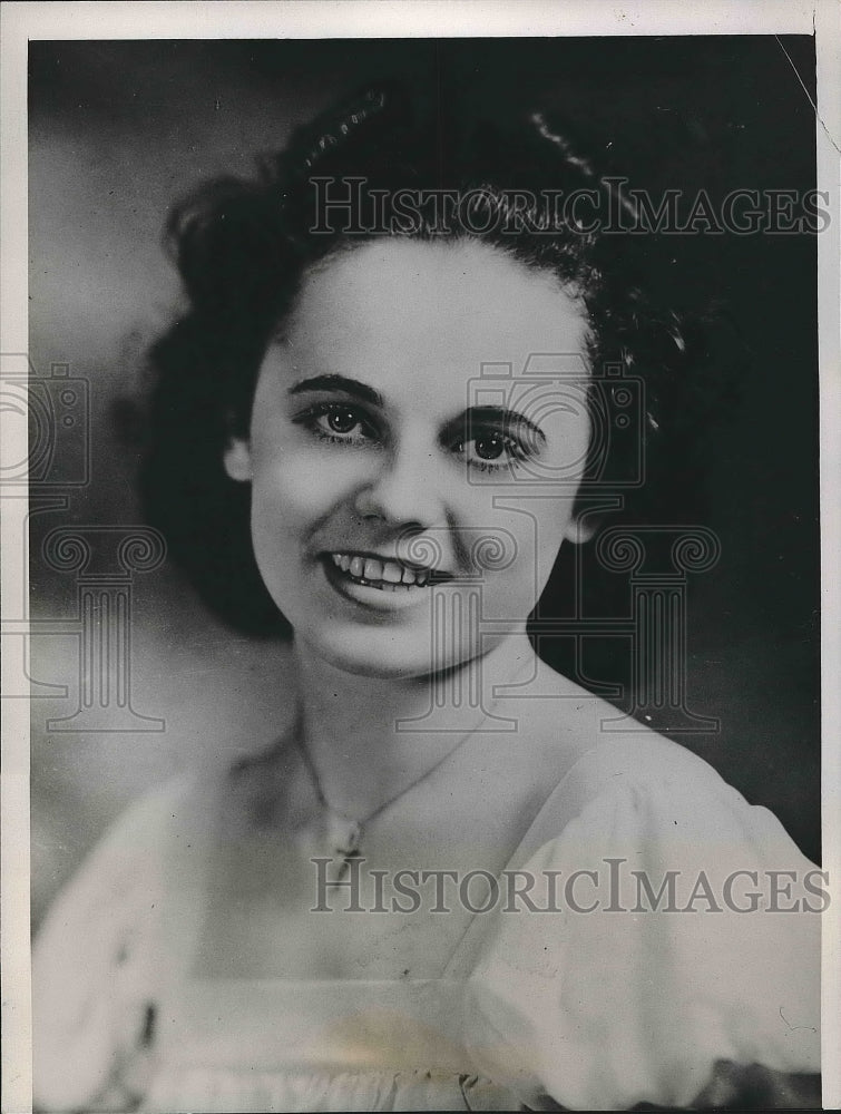 1938 &quot;National Tomato Queen&quot; Peggy walsh  - Historic Images