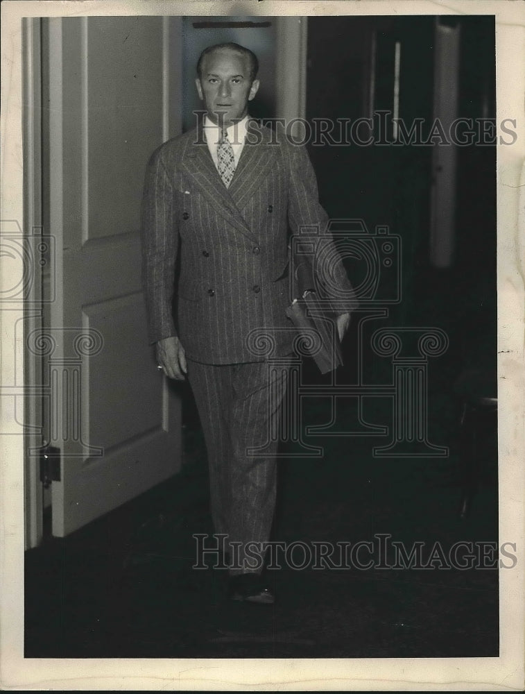 1938 Press Photo attorney Ben Sacharow - nea89218 - Historic Images