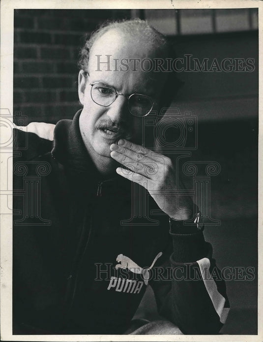 Press Photo Jack Scott Oberlin College Athletic Director - nea89249 - Historic Images