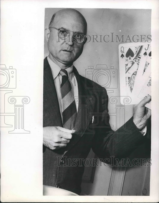 1948 Press Photo Dr. Stuart A Mahuran, Pennsylvania State College Journalism - Historic Images