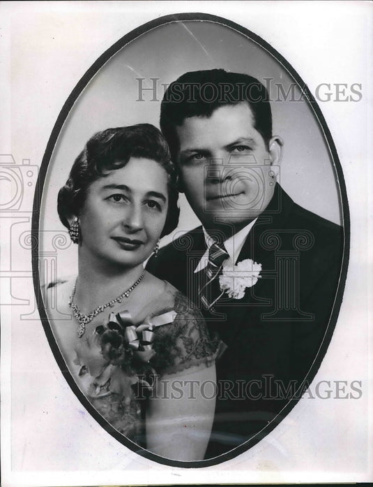 1955 Andrew and Esther Quigley, Steel Workers Strike  - Historic Images