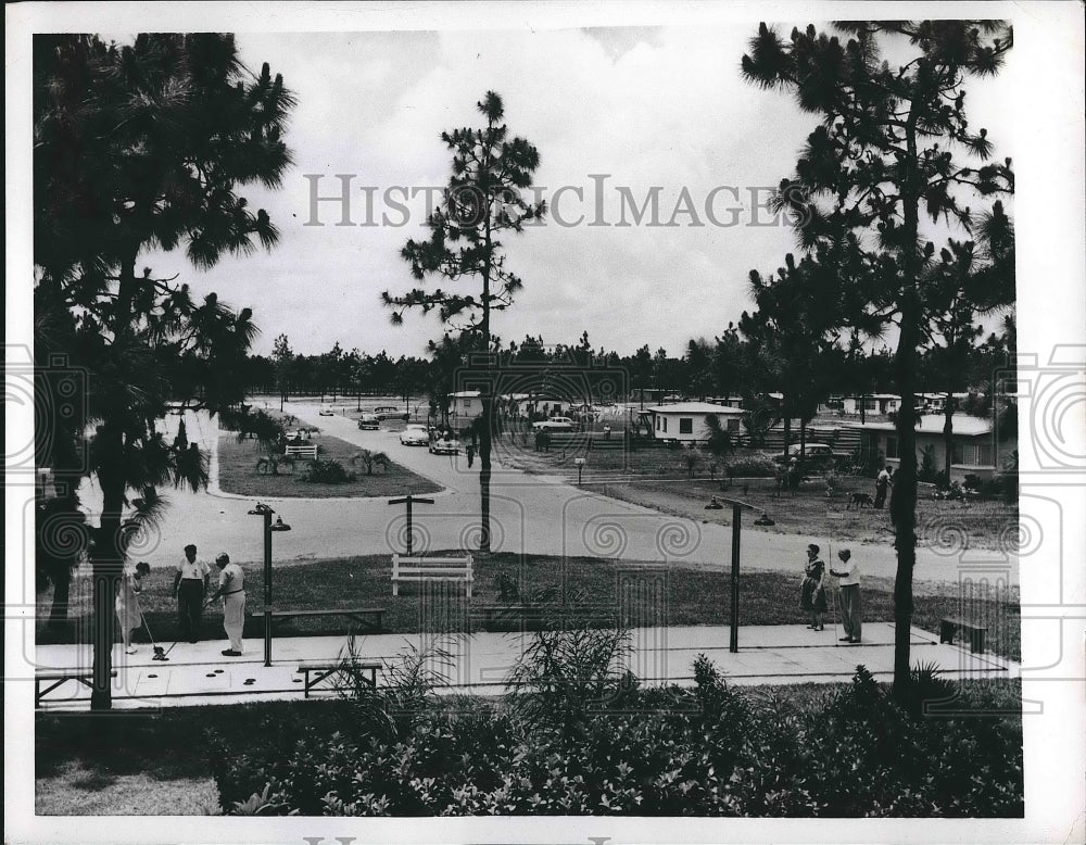 1956 Gardens in city of Orange, Florida  - Historic Images