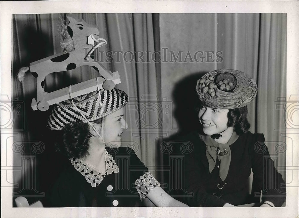 1938 Robert Gould, Doris Baker, Jr Asst League in La, Calif. - Historic Images