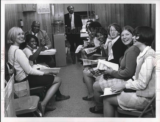 state bureau of employment trailer in Painesville, OH  - Historic Images