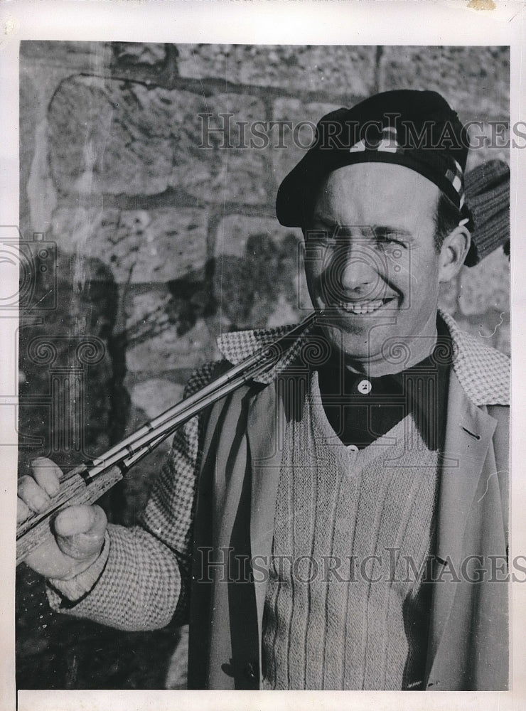 1947 Press Photo Smiley Quick at golf tournament - nea89620 - Historic Images