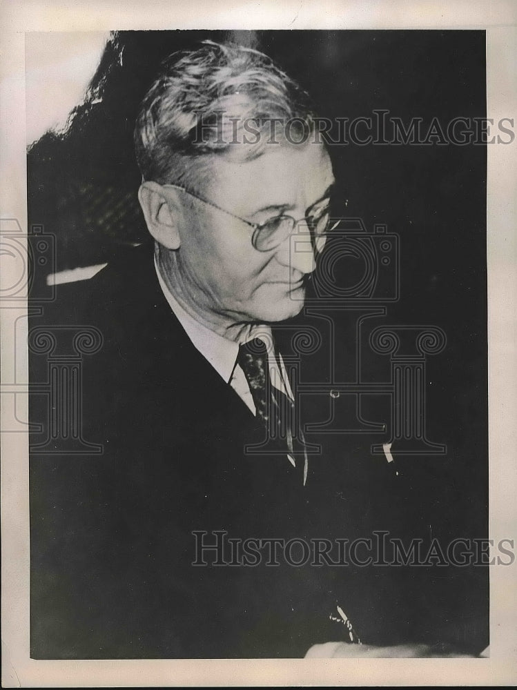 1937 Press Photo Rep. BE Quinn Texas legislature - nea89627 - Historic Images