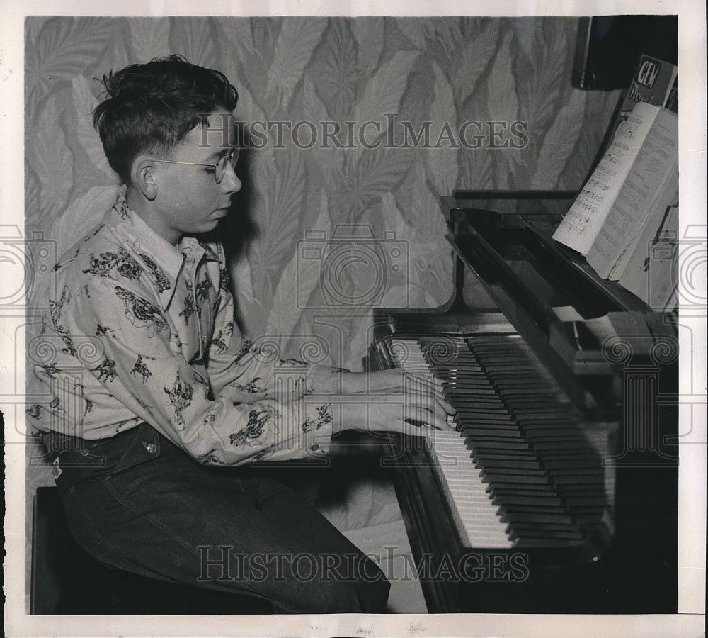 1948 Press Photo Jimmy Melton after going to boys home - nea89743 - Historic Images