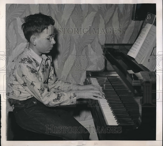 1948 Press Photo Jimmy Melton after going to boys home - nea89743 - Historic Images