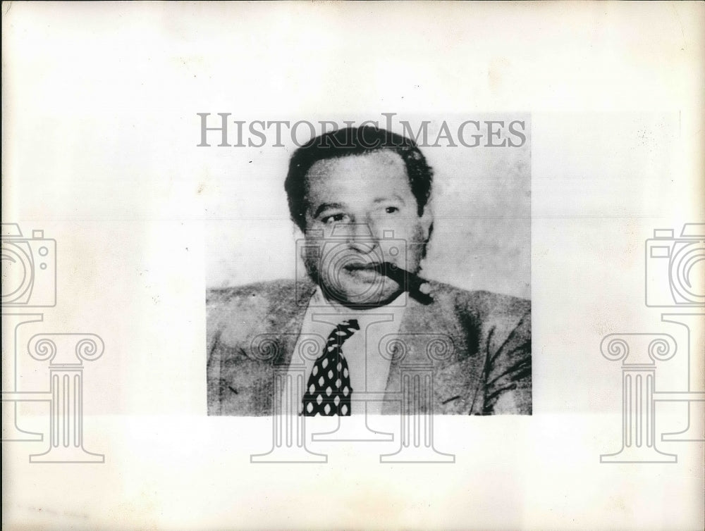 1961 Press Photo Bernard Jerome Brous charged in conspiracy to commit sabotage. - Historic Images