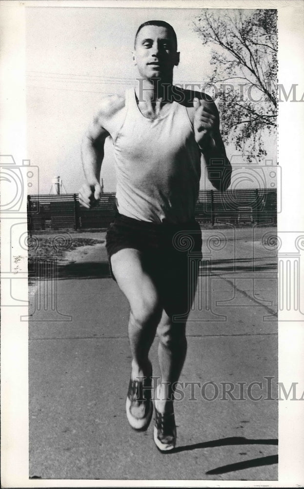 1967 Capt. Arthur Yarrington Runs 5,000 Mi. After Cardiac Diagnosis - Historic Images