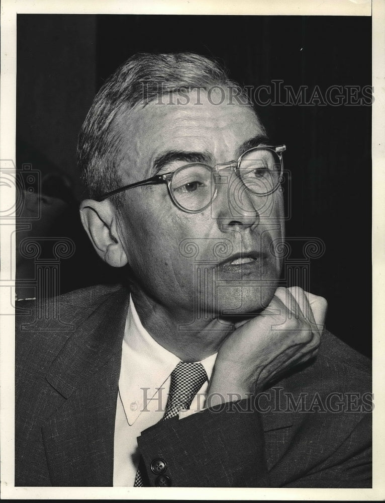 1956 Press Photo Donald Quarles, Communications Engineer - nea90063 - Historic Images