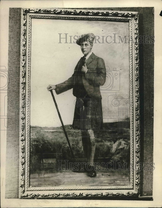 1928 Prince of Wales, Duke of Rothesay Portrait by A.E. Borthwick - Historic Images