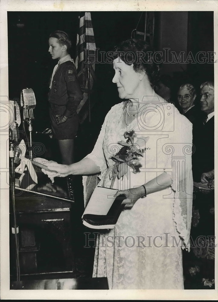1939 Mrs Ida Wise Smith, pres of W.C. T.U.  - Historic Images