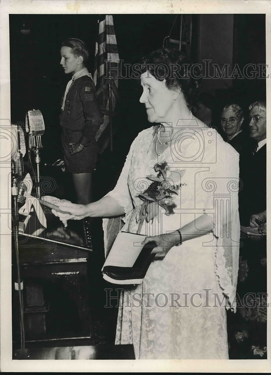 1939 Mrs Ida Wise Smith, pres of W.C. T.U.  - Historic Images