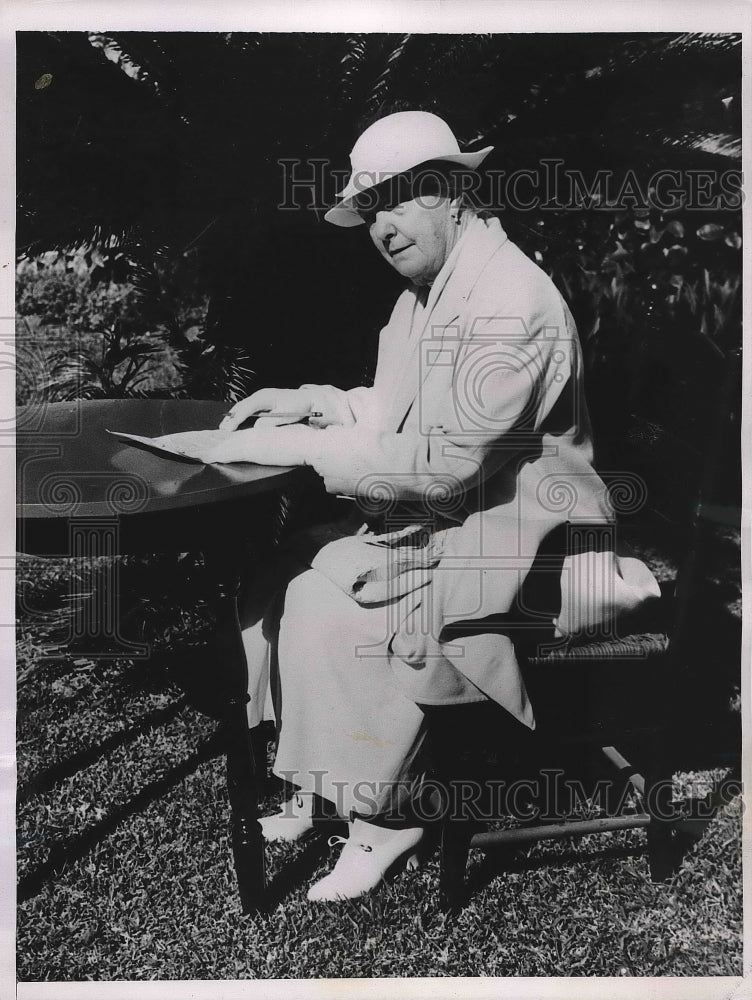 1937 Press Photo Mrs. James Roosevelt, Sister-in-Law of President Roosevelt - Historic Images