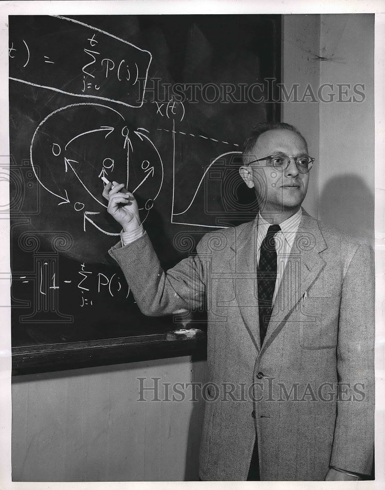 1952 Anatol Rapaport, Univ of Chicago professor  - Historic Images
