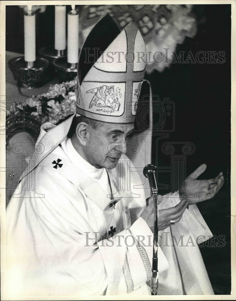 1971 Pope Paul VI at Vatican City in Italy  - Historic Images