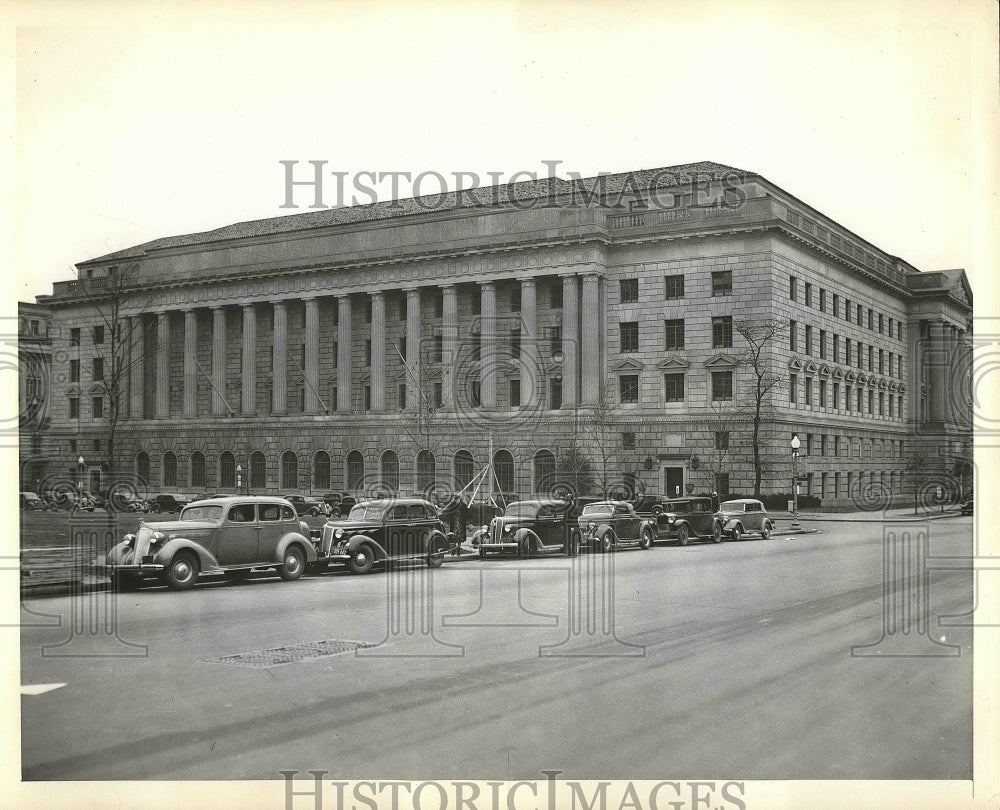 1937 Press Photo The Commerce building in a city - nea90358-Historic Images