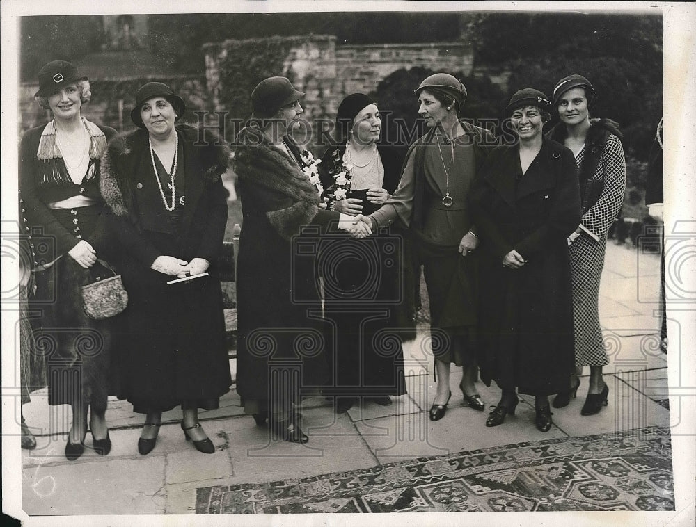1932 Mrs P Hurley, Mrs Hoover,Mrs Tompkins, Mrs Dolbar,Mrs Bain - Historic Images