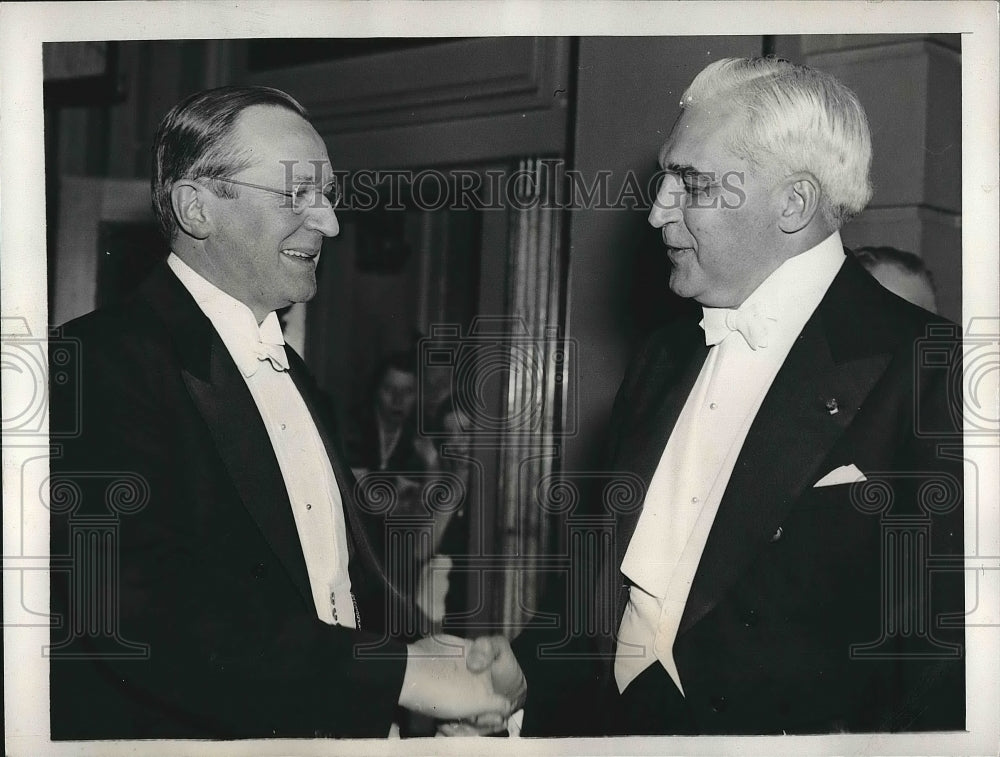 1939 Press Photo Lord Lothian &amp; Fed Security Admin Paul McNutt - Historic Images