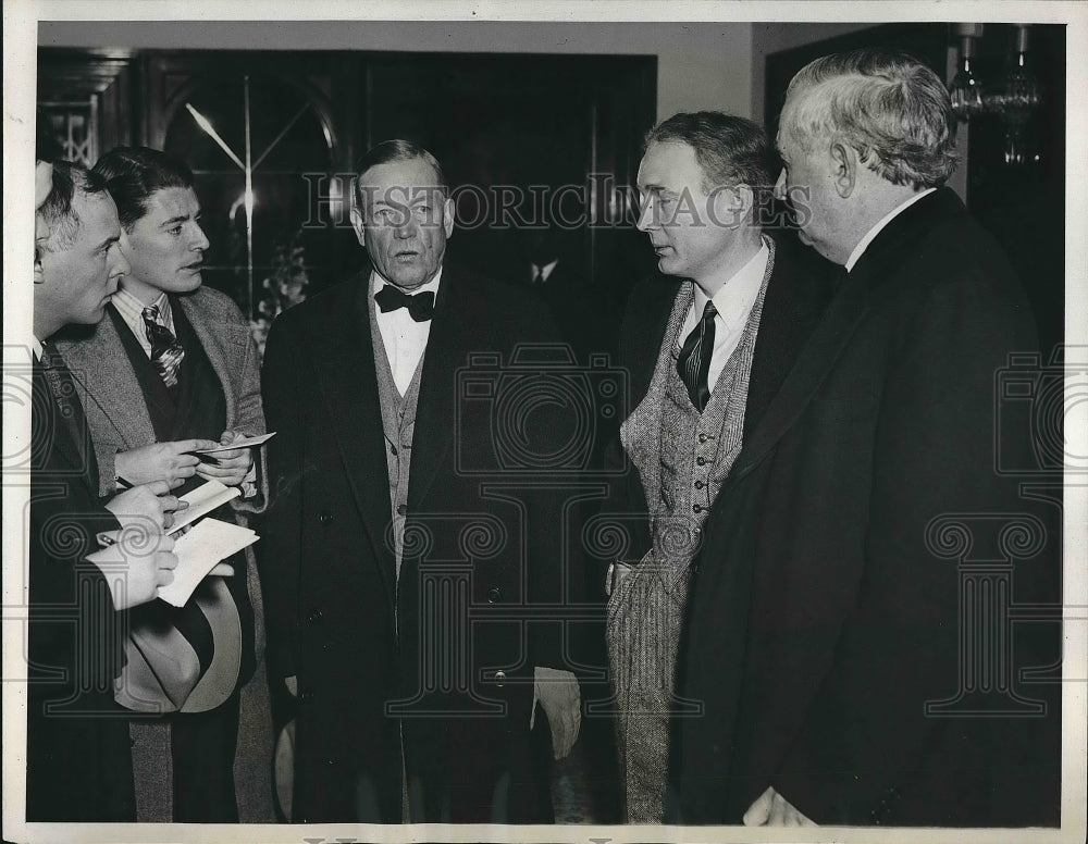1940 Press Photo Sens. C McNary,W Clark, T Connally - Historic Images