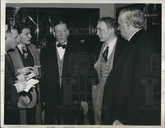1940 Press Photo Sens. C McNary,W Clark, T Connally - Historic Images