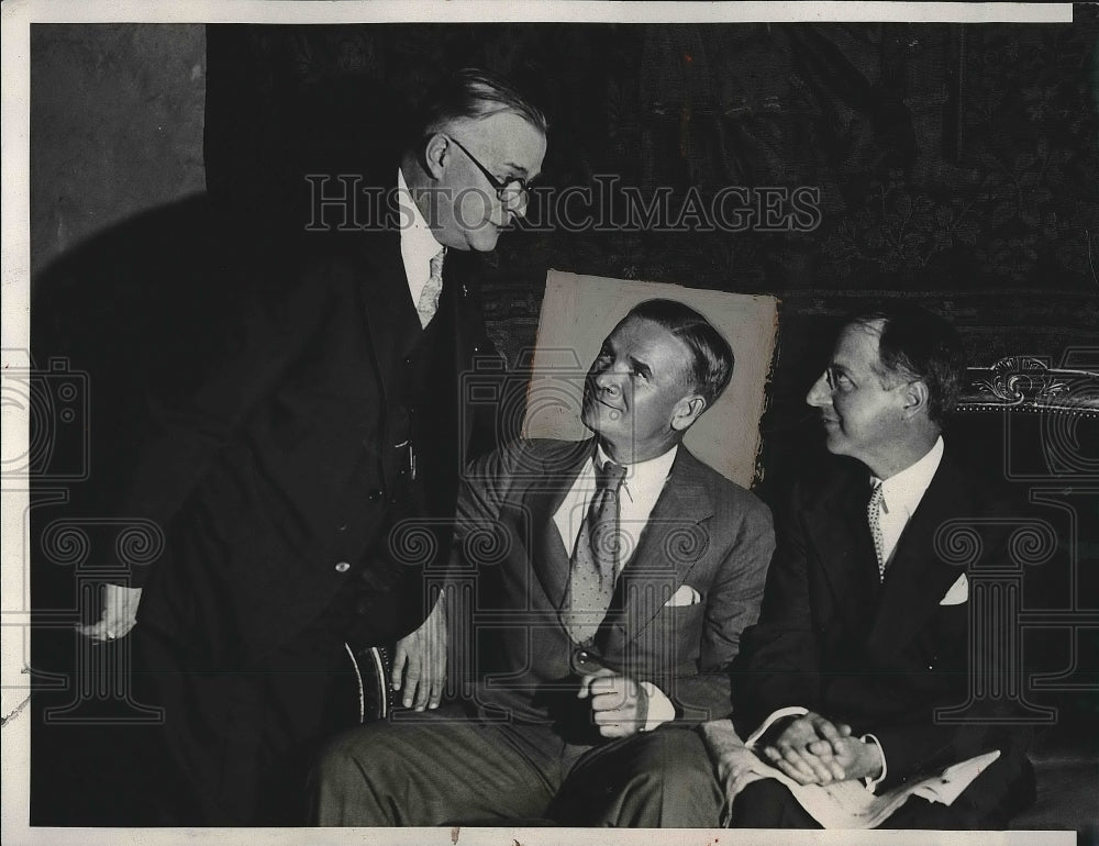1932 Marshall Ingram Jeremiah Mahoney Nathan Strauss Drake Hotel - Historic Images