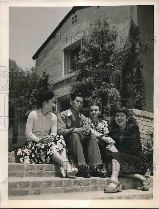 1948 Press Photo Academy of Music of West at Carpinteria Students - nea90775 - Historic Images