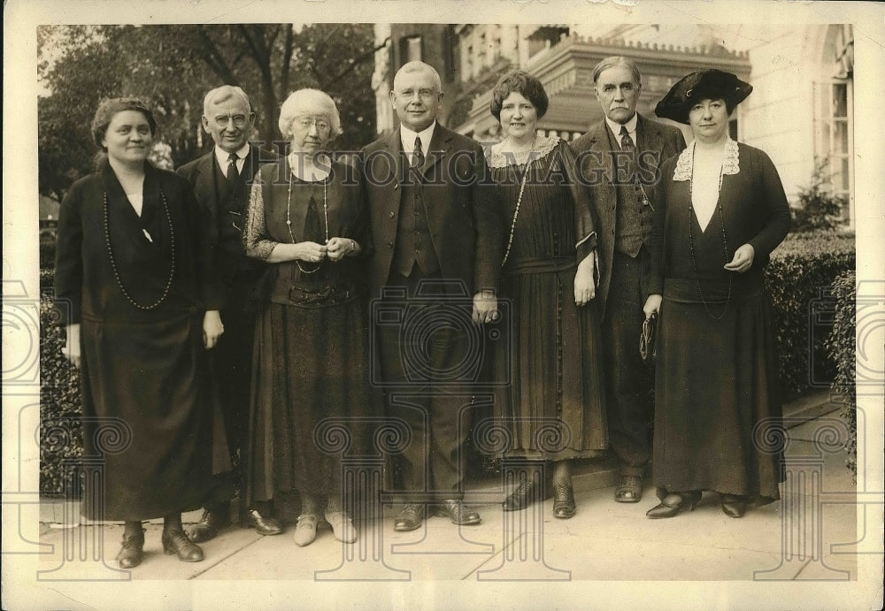 1925 Natl Edu. Assn, CS Adair,JW Crawtree,O Jones,Siders,Doherty - Historic Images